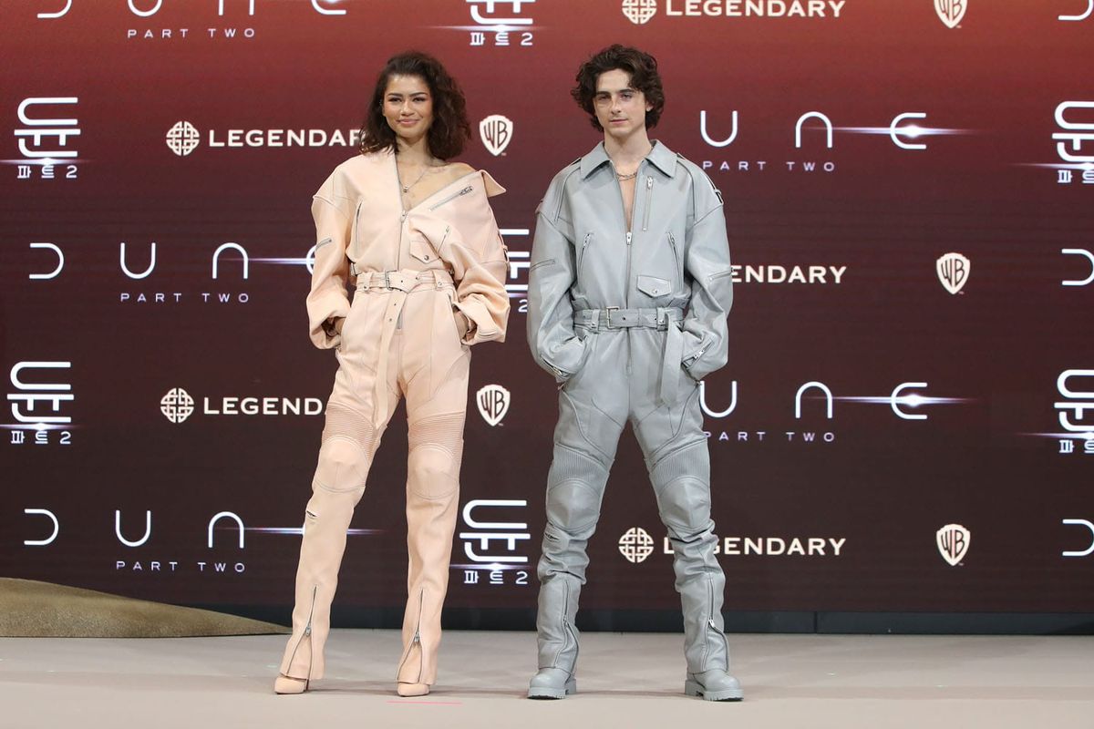 It's a Motherf'ing Walk-Off For Zendaya and Timothee