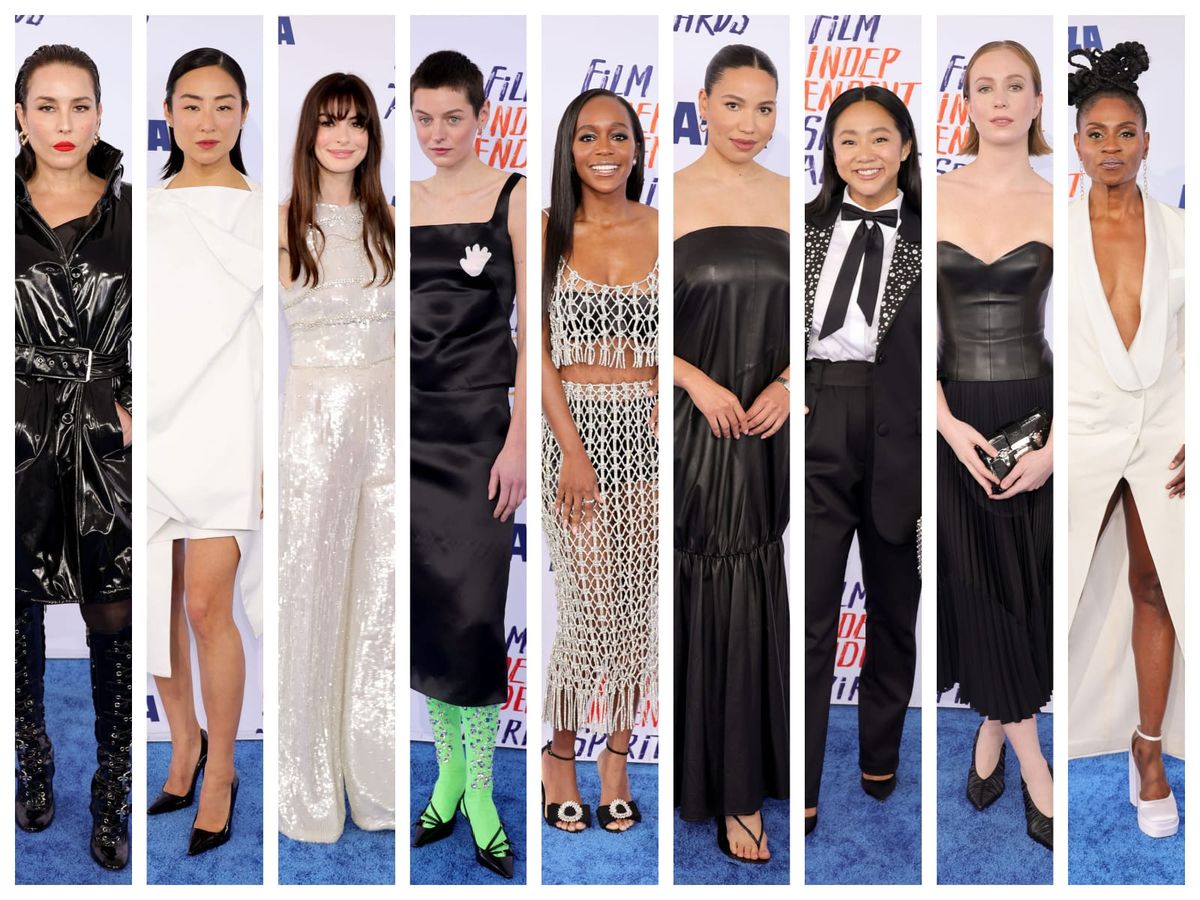 Many Folks Wore Black and White to the 2024 Independent Spirit Awards