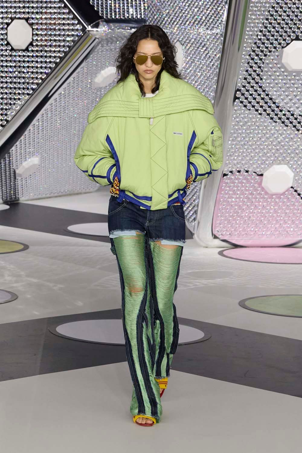 Off White Went Neon This Season