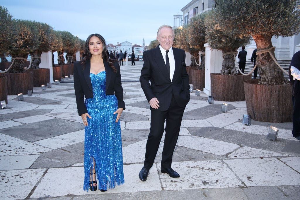 Salma Hayek Is So Sparkly!
