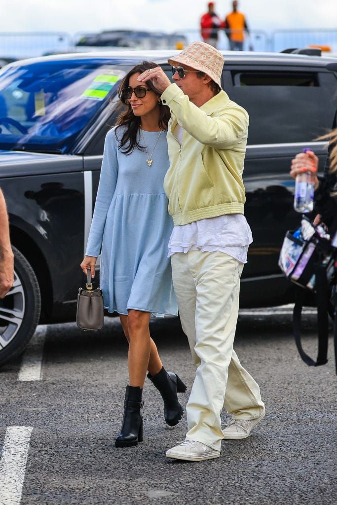 Brad Pitt Is Not Selling Me on the Bucket Hat