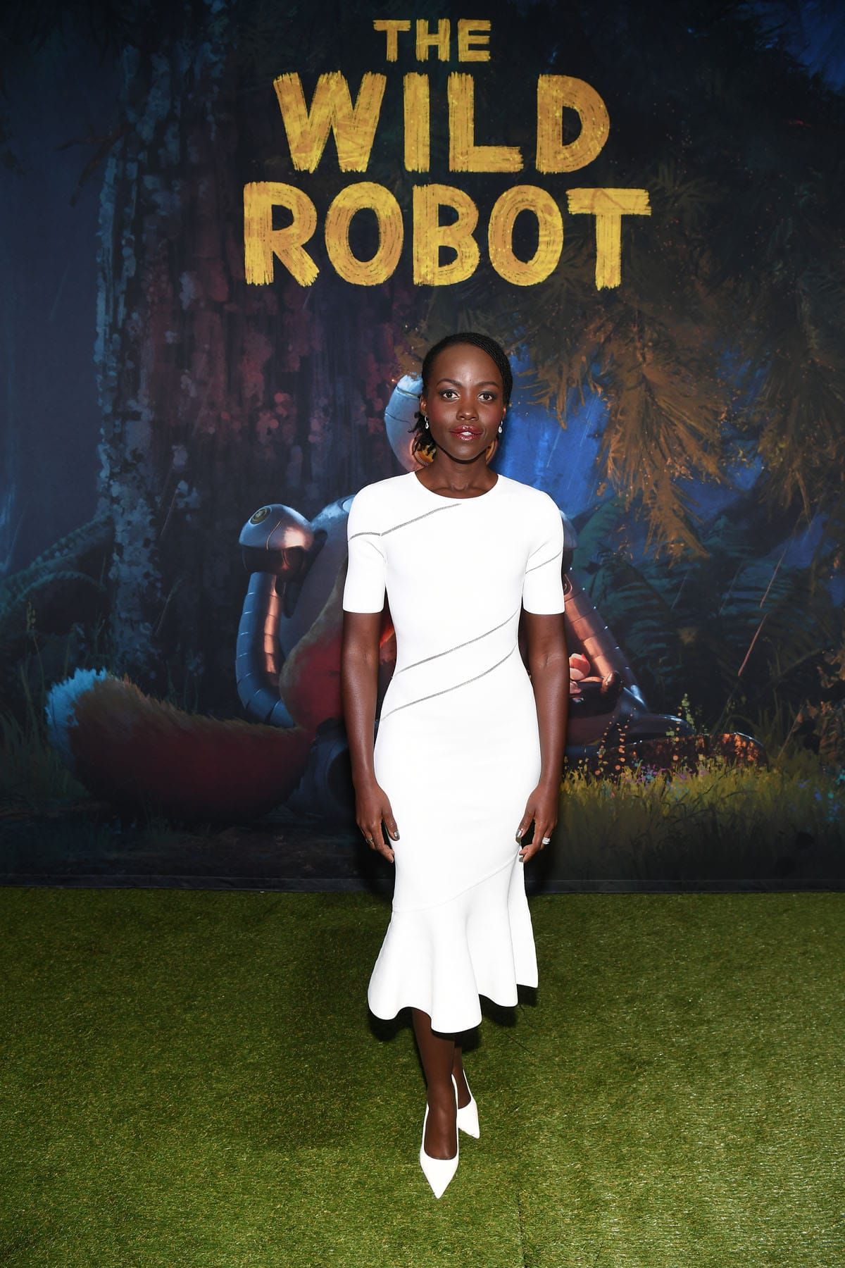 Lupita Nyong'o Has Been Out Promoting Her New Animated Film, The Wild Robot....