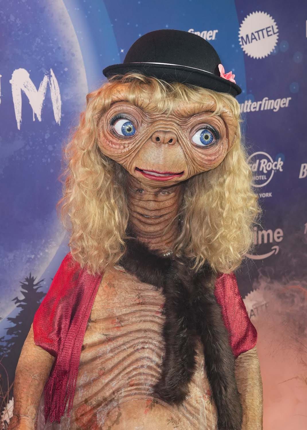 Heidi Klum Went as E.T. For Halloween