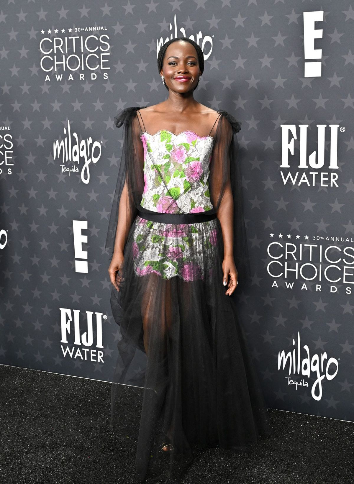 Lupita Nyong'o Leads the Parade of Patterns at the Critics Choice Awards