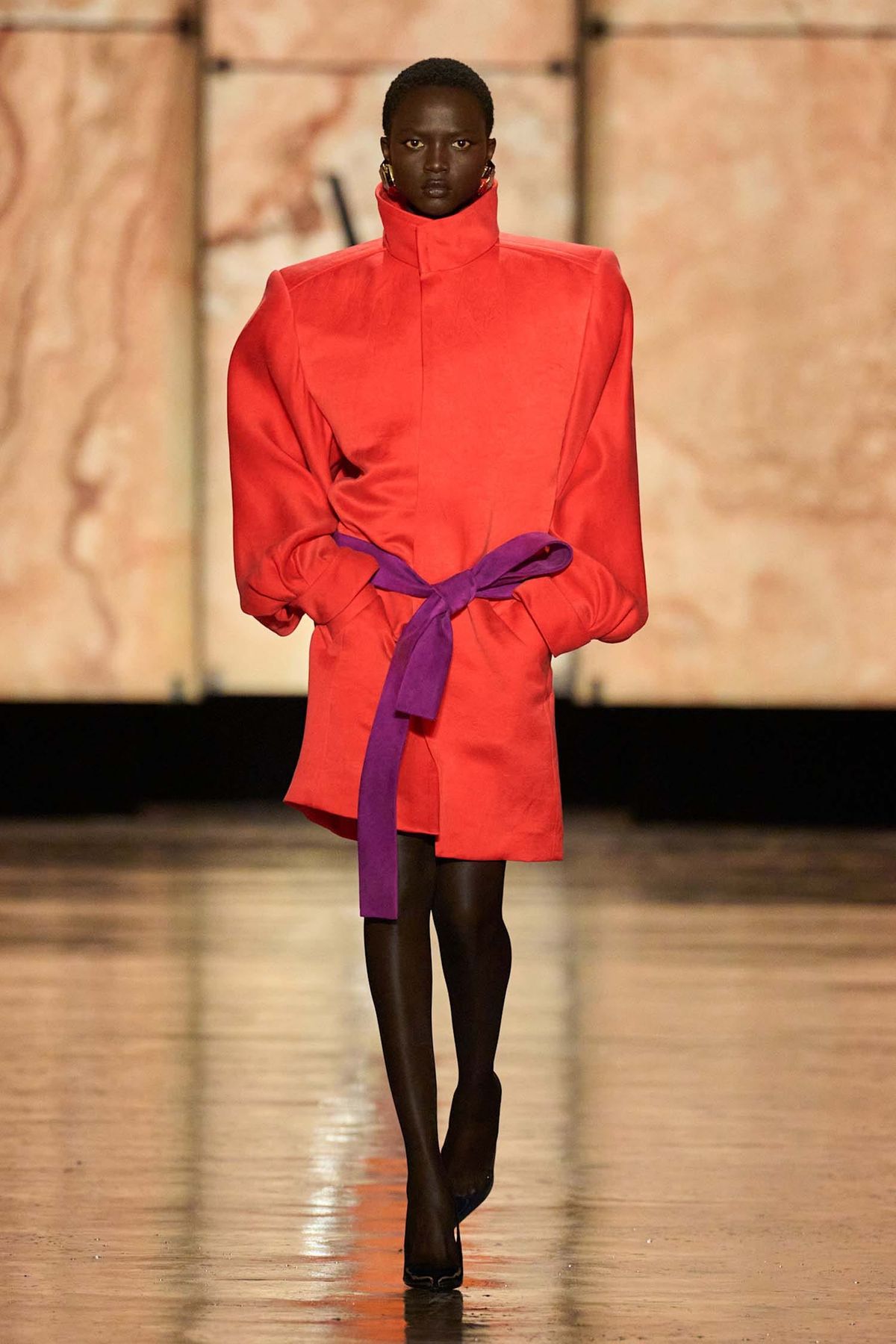 Saint Laurent Went With Big '80s Shoulders