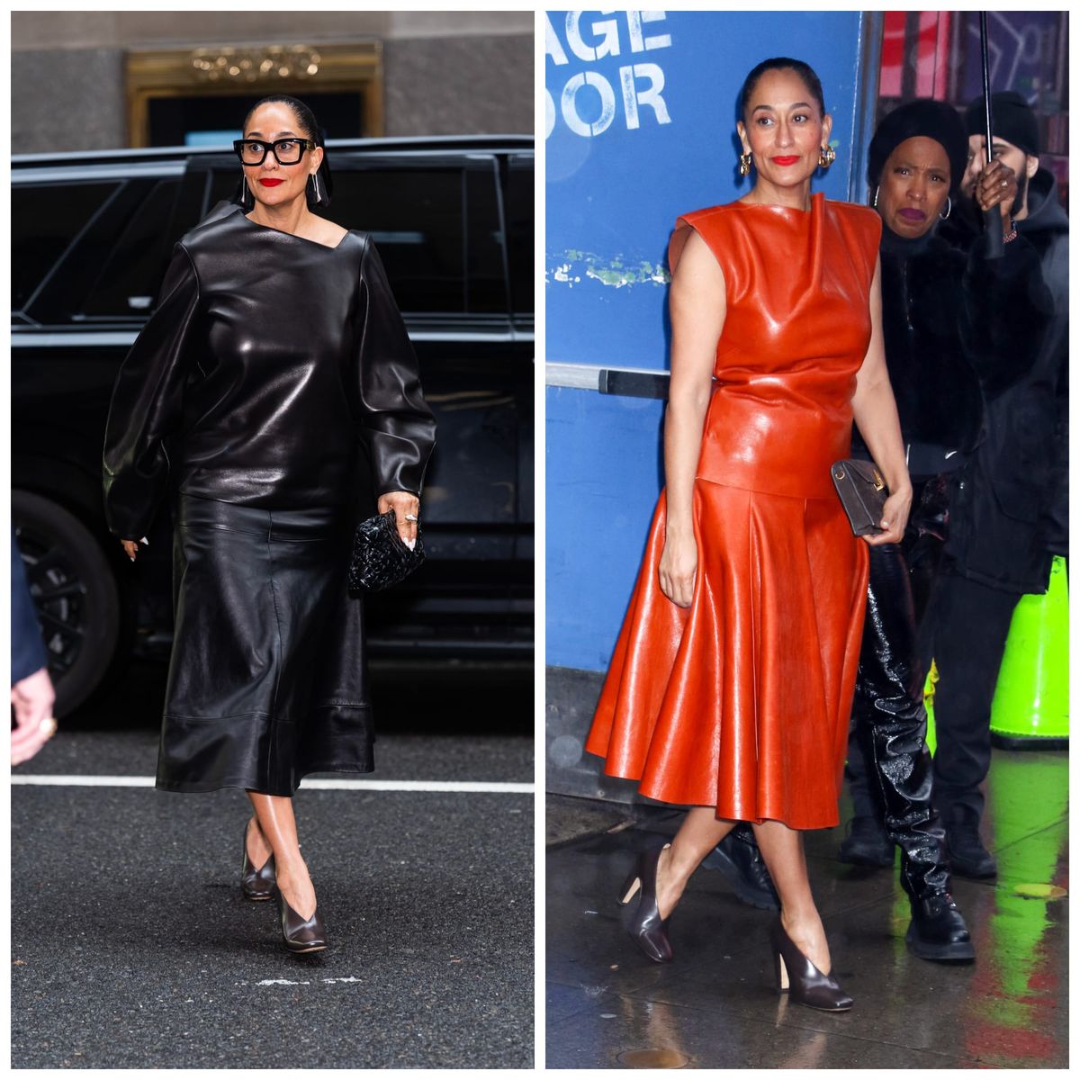 Tracee Ellis Ross Is Currently All About Leather