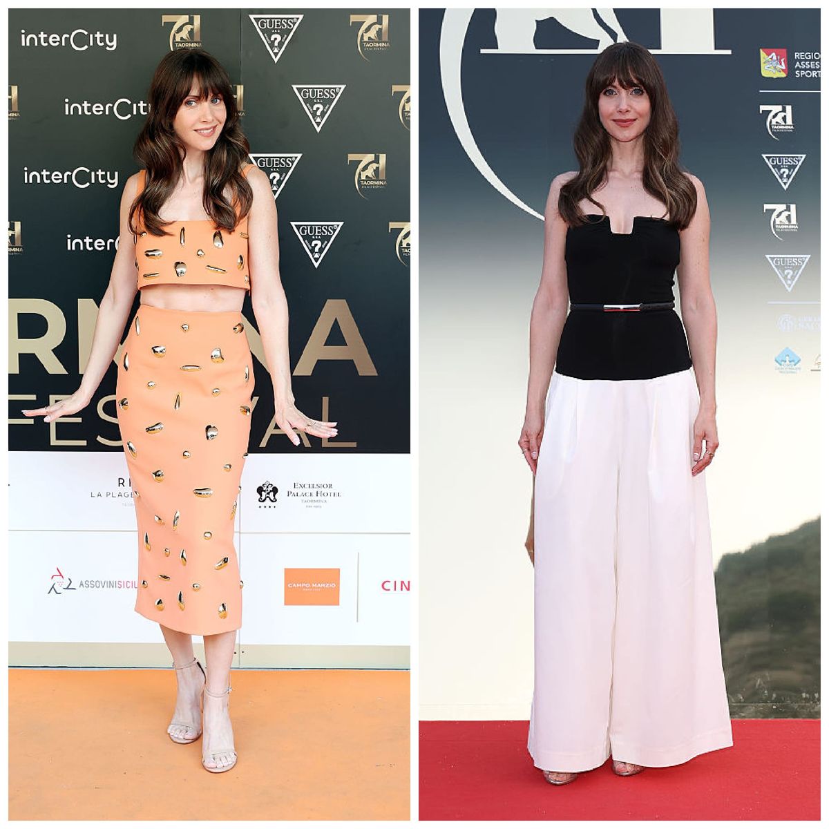 Alison Brie Arises in Italy