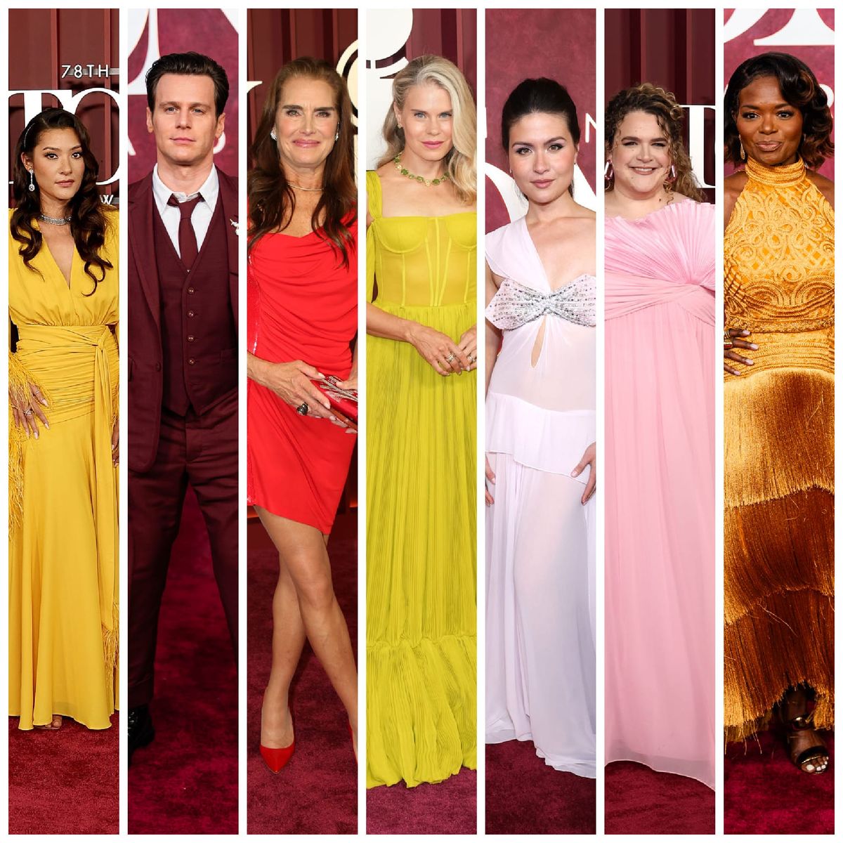 The Warm Side of the Color Wheel Didn't Let Us Down at the 2025 Tonys