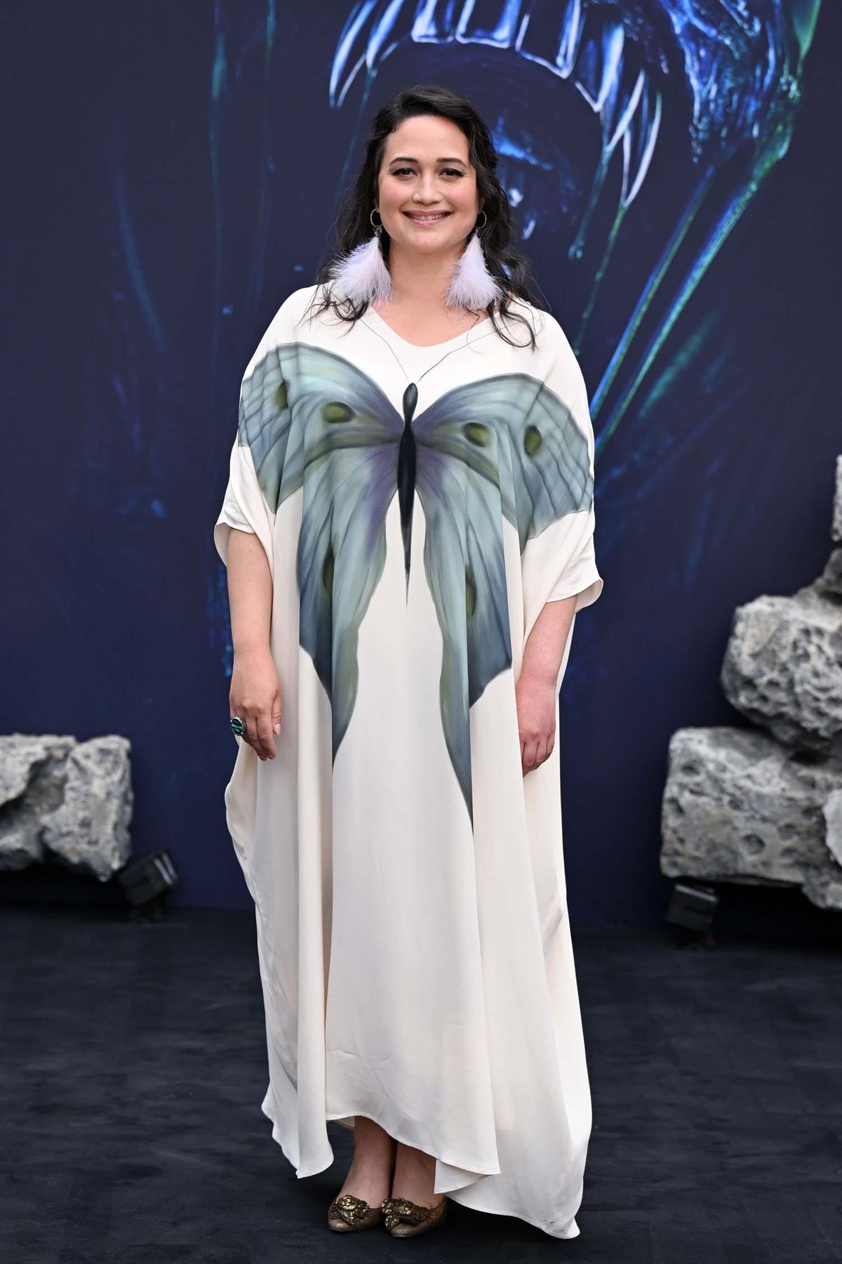 Fug or Fab: Lily Gladstone's Butterfly Caftan