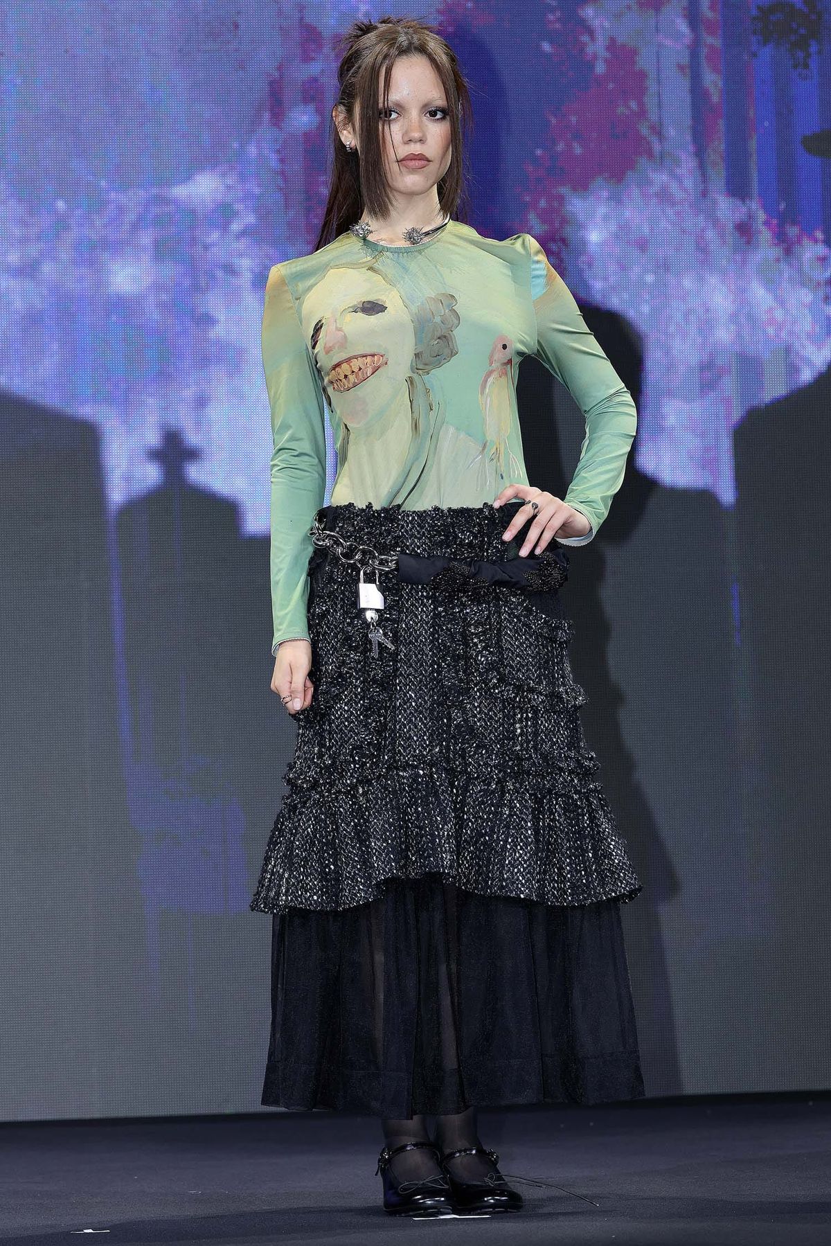 Jenna Ortega's Shirt is the Stuff of Nightmares
