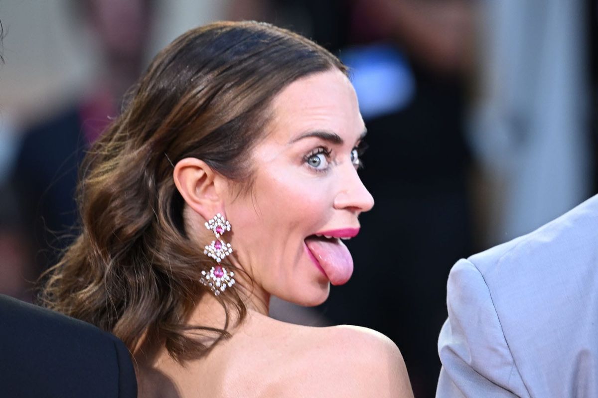 Emily Blunt and The Rock Take Venice