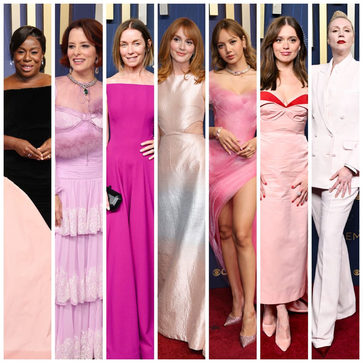 The Pinks and the Peaches Were (Almost) Universally Flattering at the 2025 Emmys