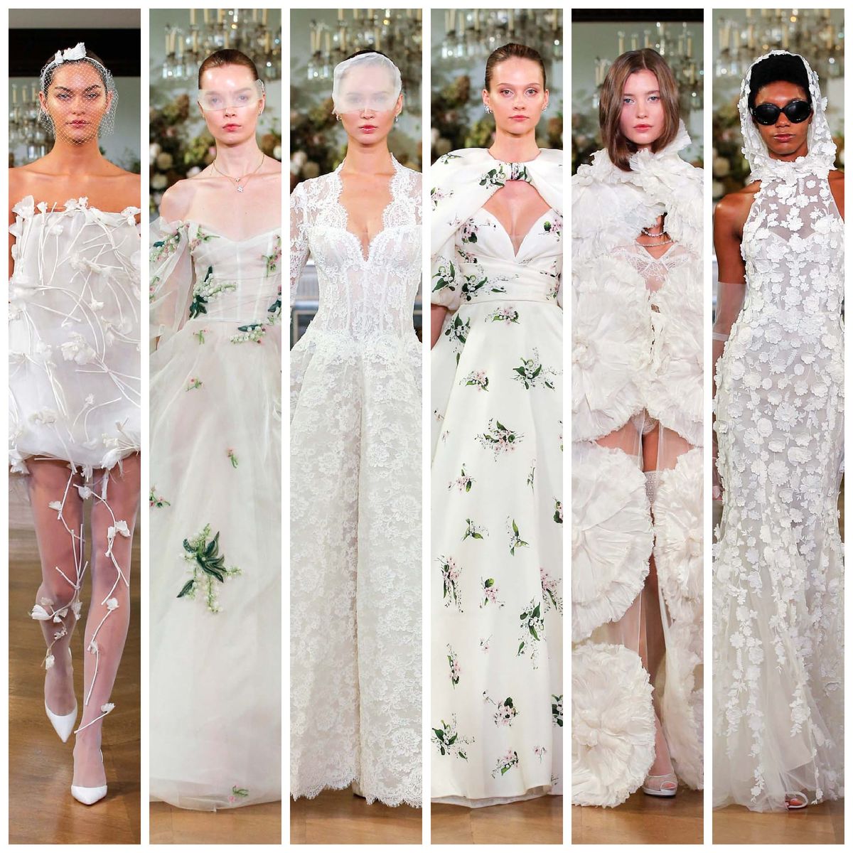 Monique Lhuiller's Bridal Collection Is VERY Pretty