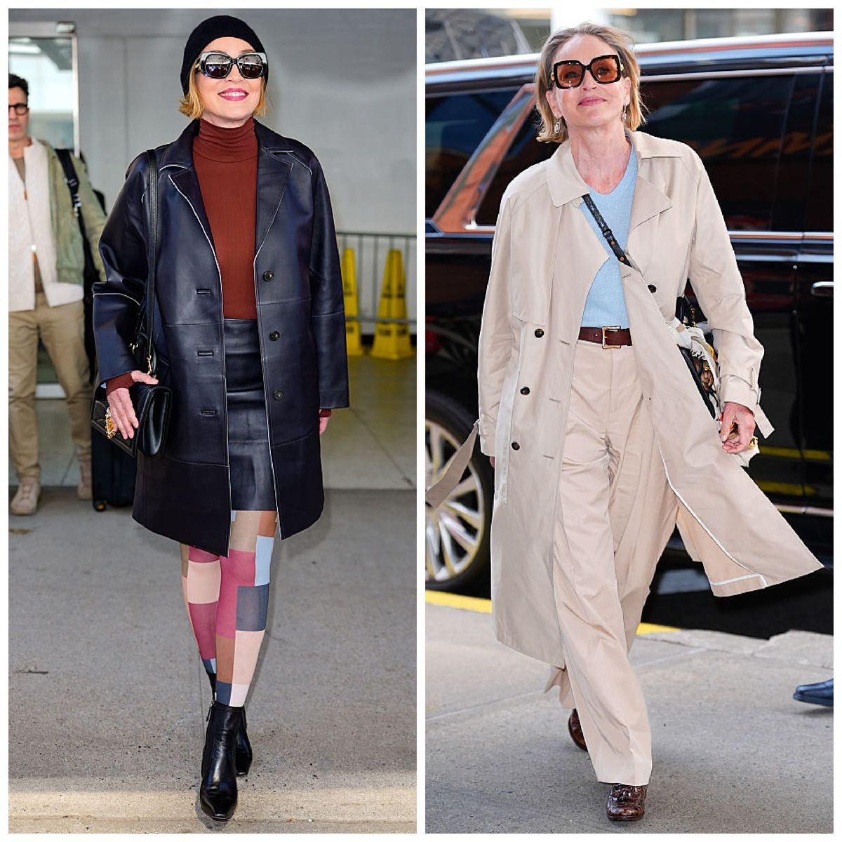 Sharon Stone Is Out Promoting Something!
