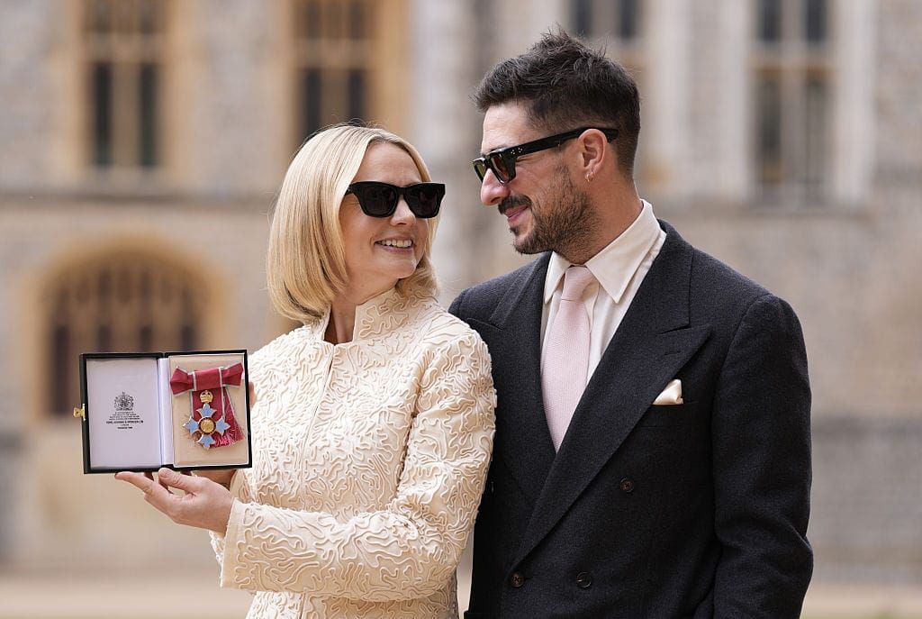 Carey Mulligan Wore Large Trousers to Her Investiture