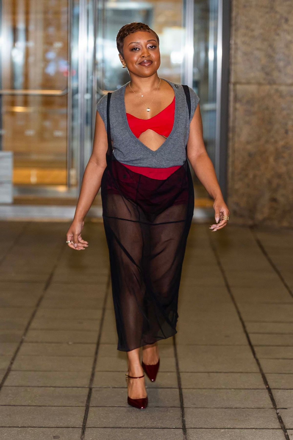 Quinta Brunson Seems, Er, Ready For Spring Weather