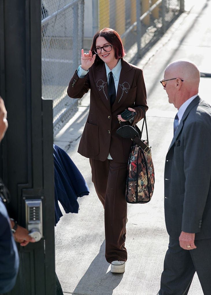 Megan Mullally Looks Sharp...
