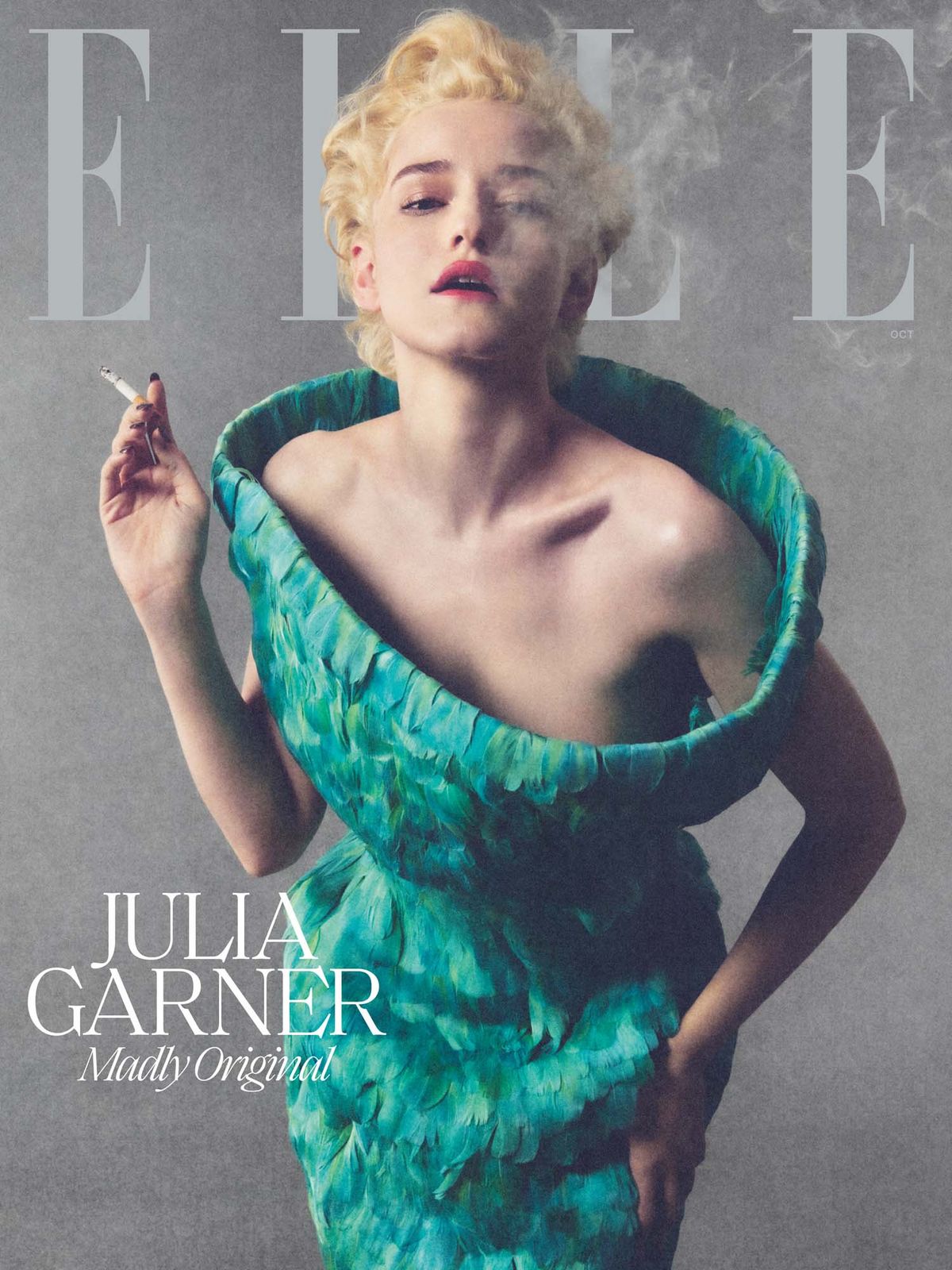 Julia Garner's Elle Cover is Puzzling