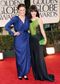 Golden Globes Fab and Fug Carpet: The Sisters Deschanel