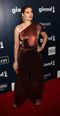 Debra Messing's Bronze Jumpsuit Is Unfortunate