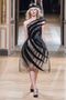 Yanina Couture Went Black, White, and Beige All Over