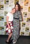 Millie Bobby Brown and Vera Farmiga Embrace Patterns and Each Other at Comic-Con