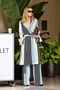 Rosie Huntington-Whiteley's Striped Extravaganza Is Kinda Great