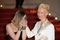 SWINTON and DAUGHTER OF SWINTON Are Pretty Chic in Cannes