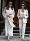 Angelina Jolie Looks Like She's in a Stylish Cult in Paris
