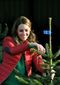 Kate is VERY Festive at the Christmas Tree Farm With Children