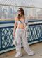Julia (JULIA???!?) Once Again Opts for Underboob and Abs