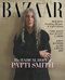 Patti Smith Rocks the Cover of Harper's Bazaar for December