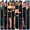 Many Folks Wore Black to the Oscar Parties!