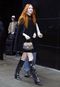 Karen Gillan Rebounded With a Great Cape and Boots