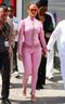 Of Course J.Lo Wore Clear Plastic Heels to a Formula 1 Event
