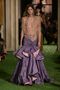 Valentino's Show Was Bold Colors, Boobs, and Cummerbunds