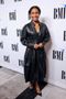 Yara Shahidi Braves the Weather in Leather