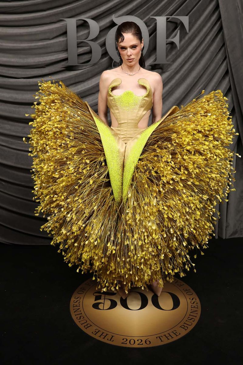 Well, This Dress Puts a New Spin on "Business of Fashion"