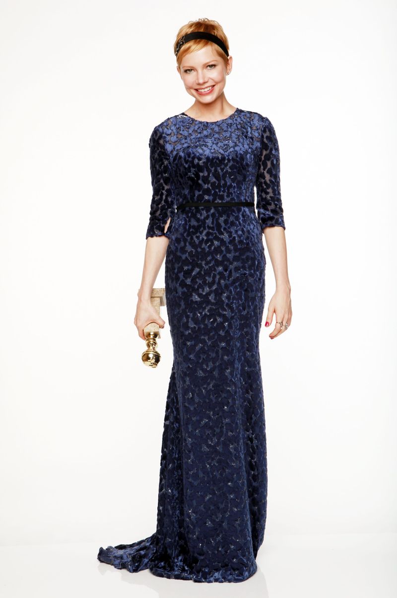 Golden Globes Fug or Fab Carpet: Michelle Williams
