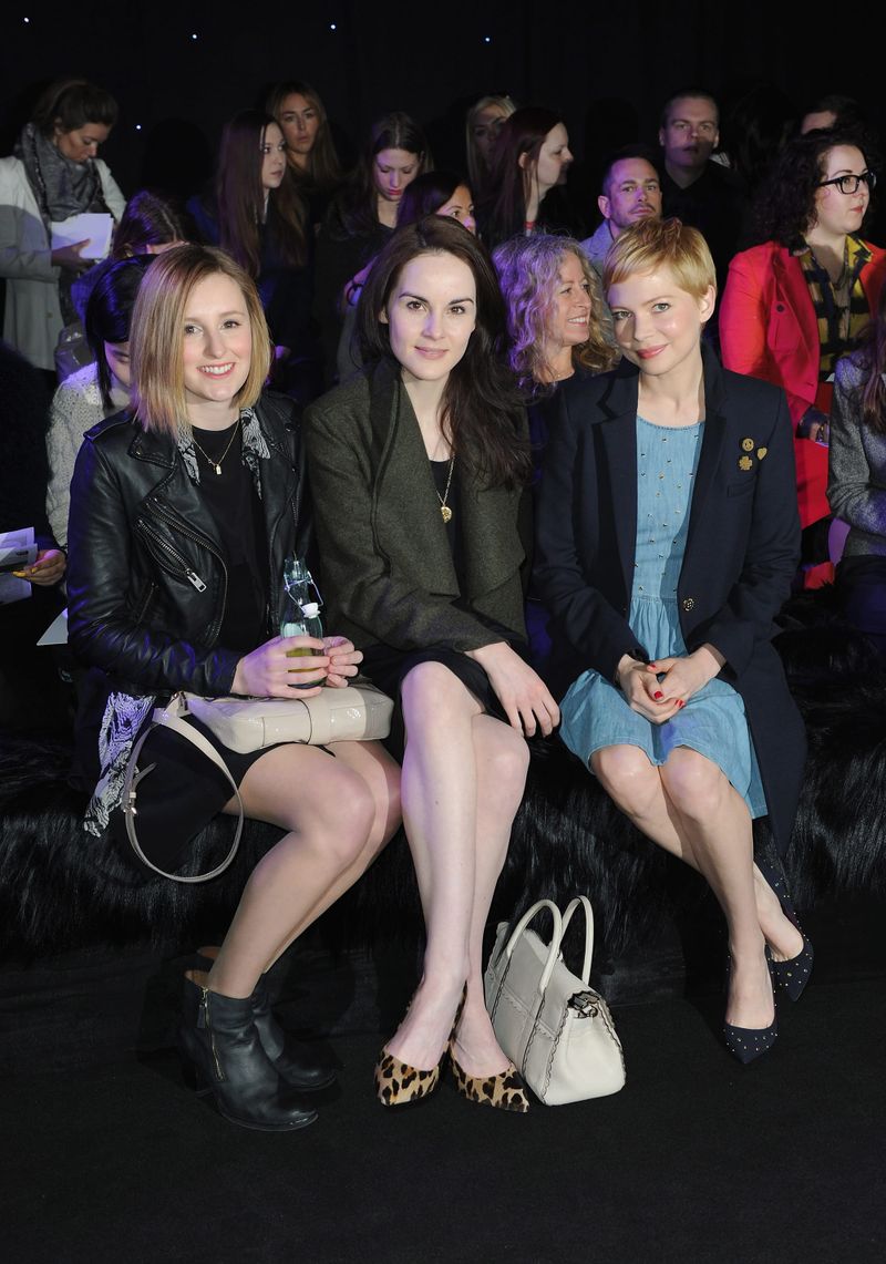 Mostly Well Played, Michelle Williams and 2/3rds of the Crawley Sisters