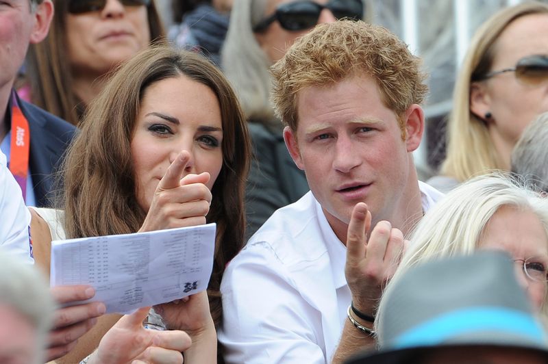 Olympically Played, Wills and Kate and Harry