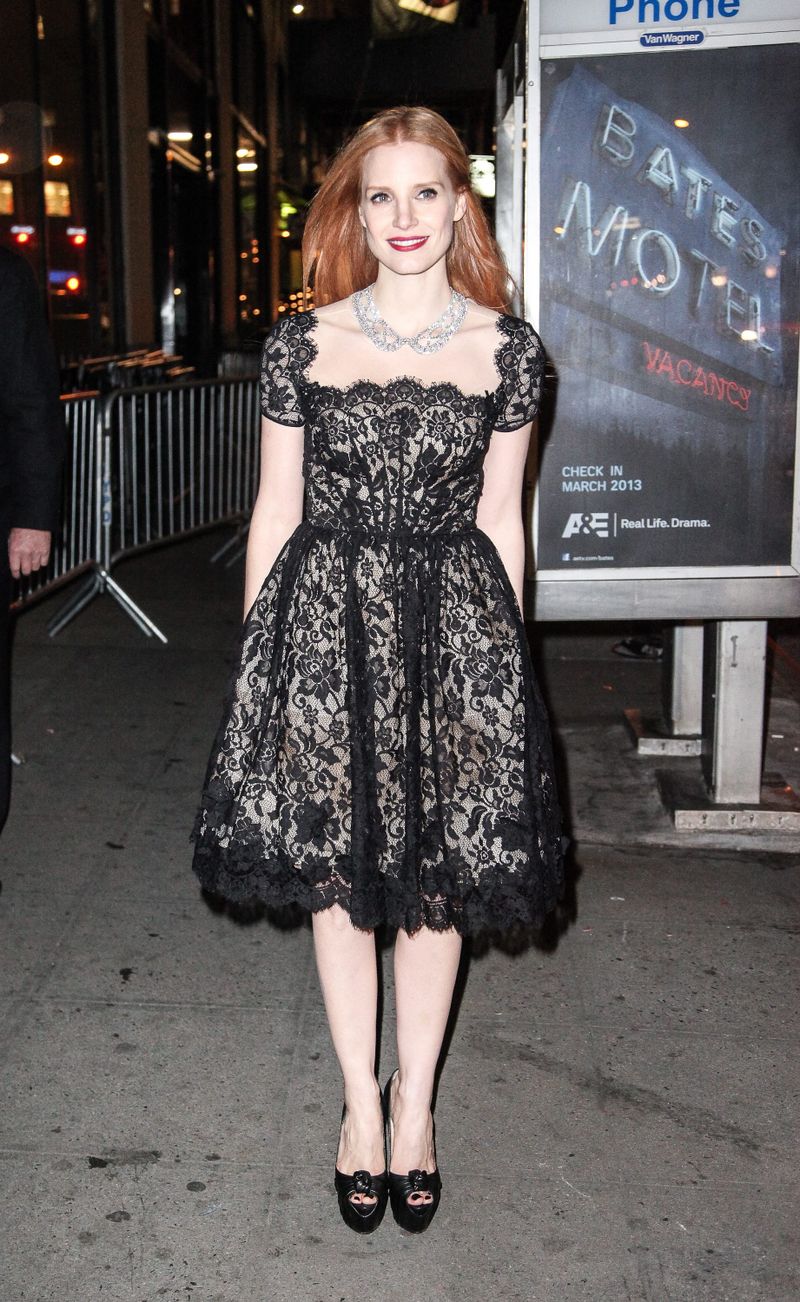 Recent Mostly Well Played, Jessica Chastain
