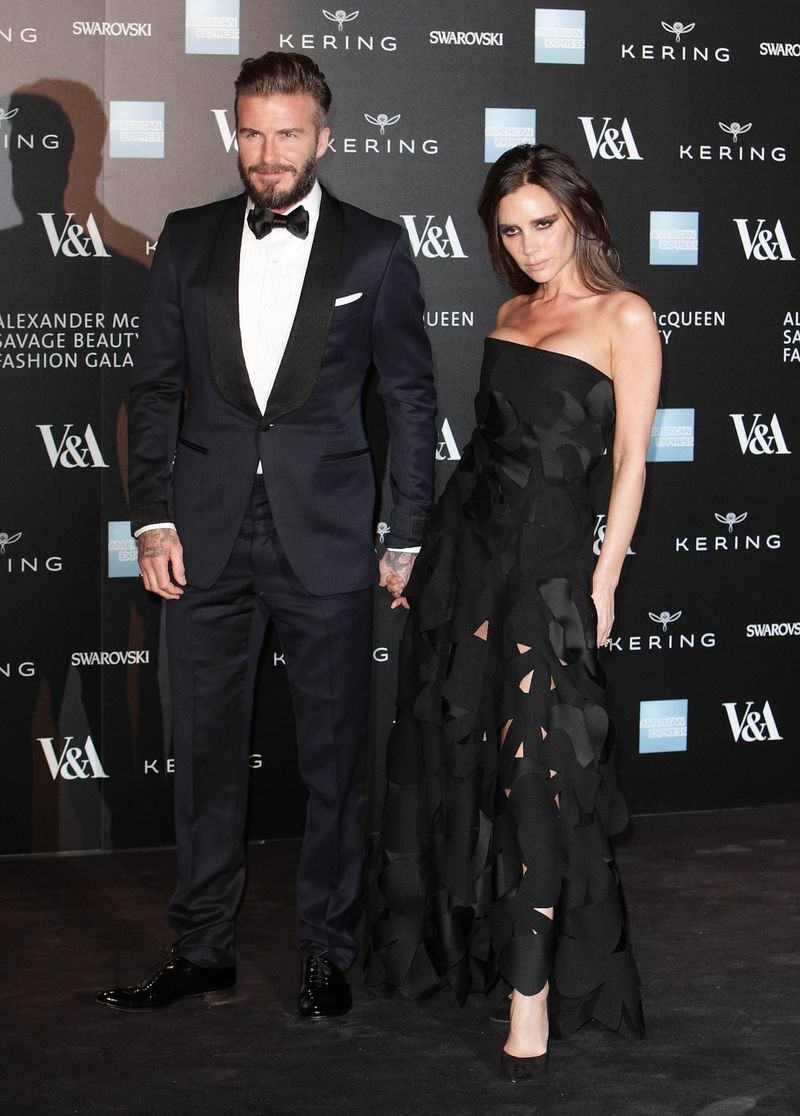 alexander mcqueen savage beauty gala V&A London beckham victoria david