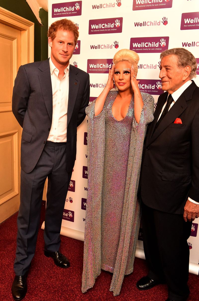lady gaga prince harry tony bennett