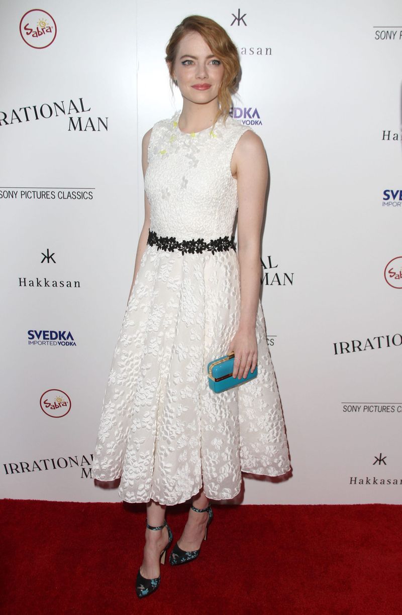 emma stone irrational man premiere