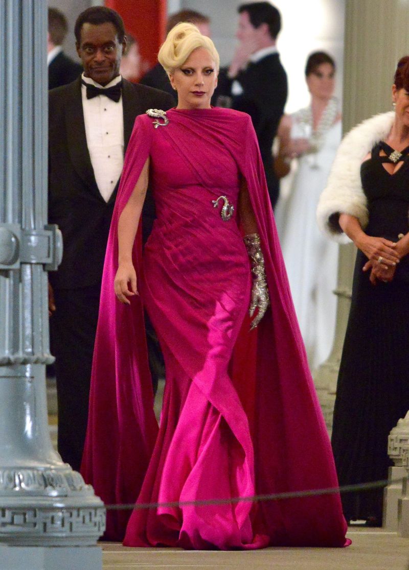 Lady Gaga Films "American Horror Story: Hotel"