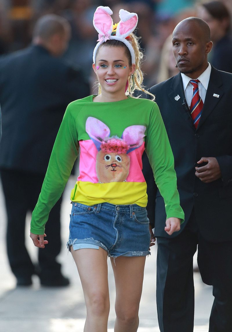 miley cyrus jimmy kimmel
