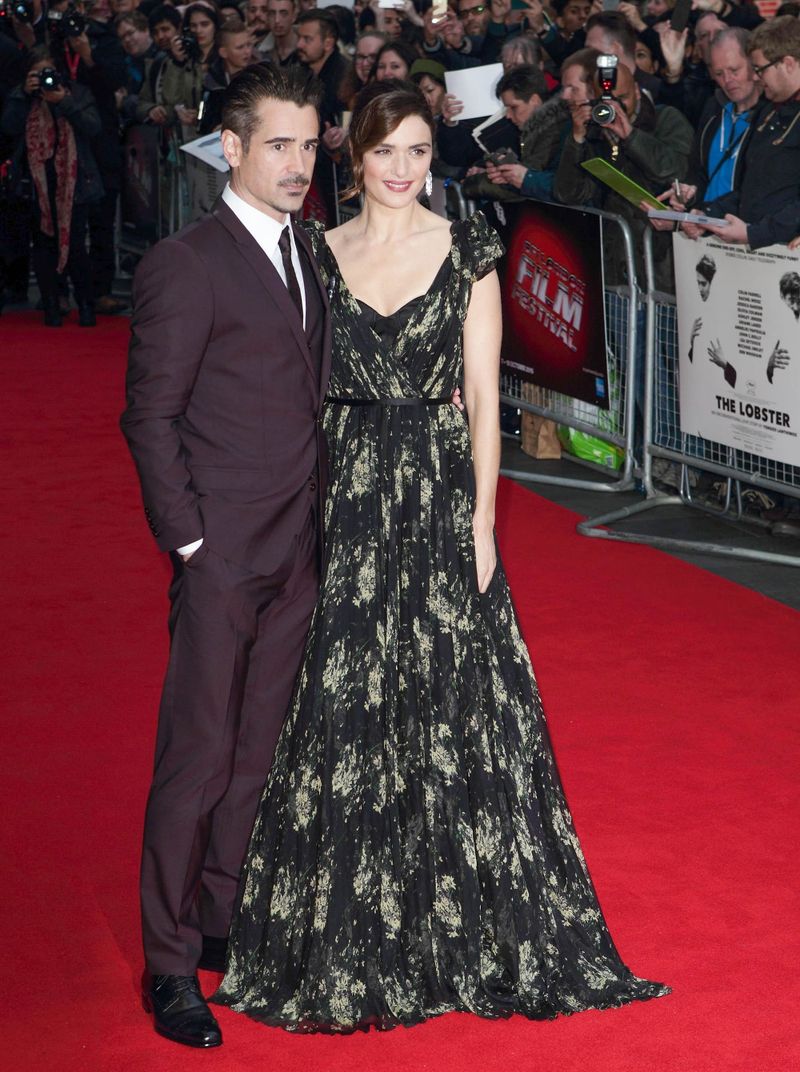Well Played, Rachel Weisz in Alexander McQueen (plus Colin Farrell)