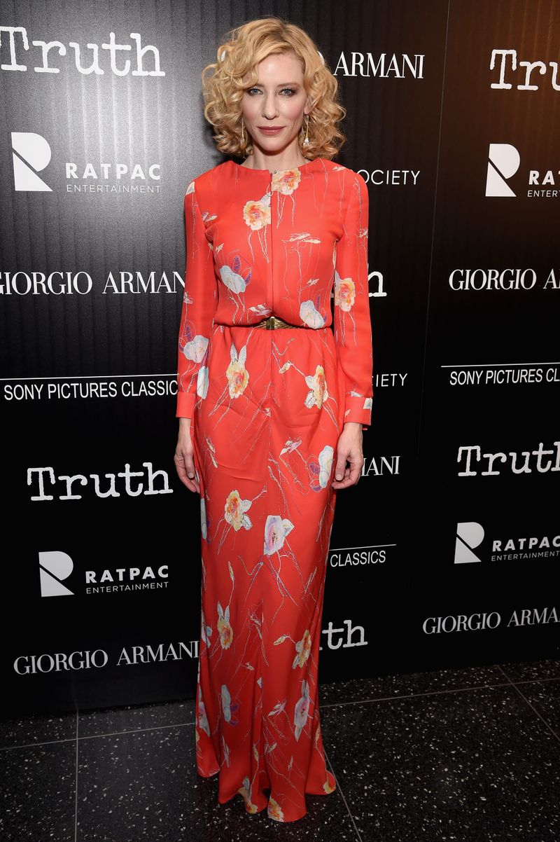 Well Played, Cate Blanchett in Armani