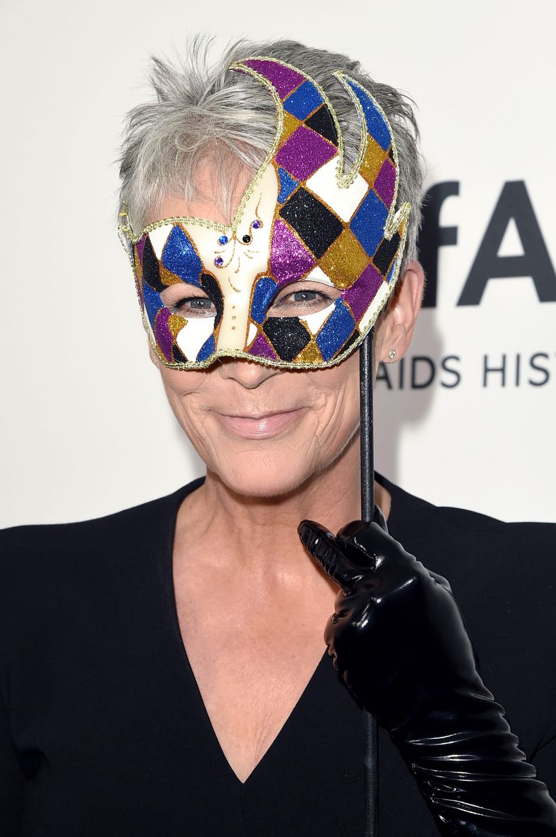 jamie lee curtis amfar gala los angeles